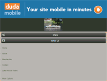 Tablet Screenshot of lakehorace.com